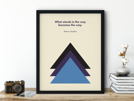 Stoic Quotes for Daily Inspiration, Marcus Aurelius, Philosophy Quote Wall Art