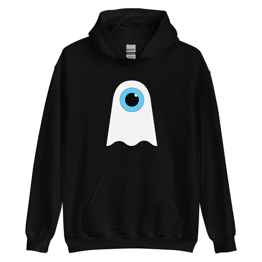 Bold ghost hoodie, Blue Eye