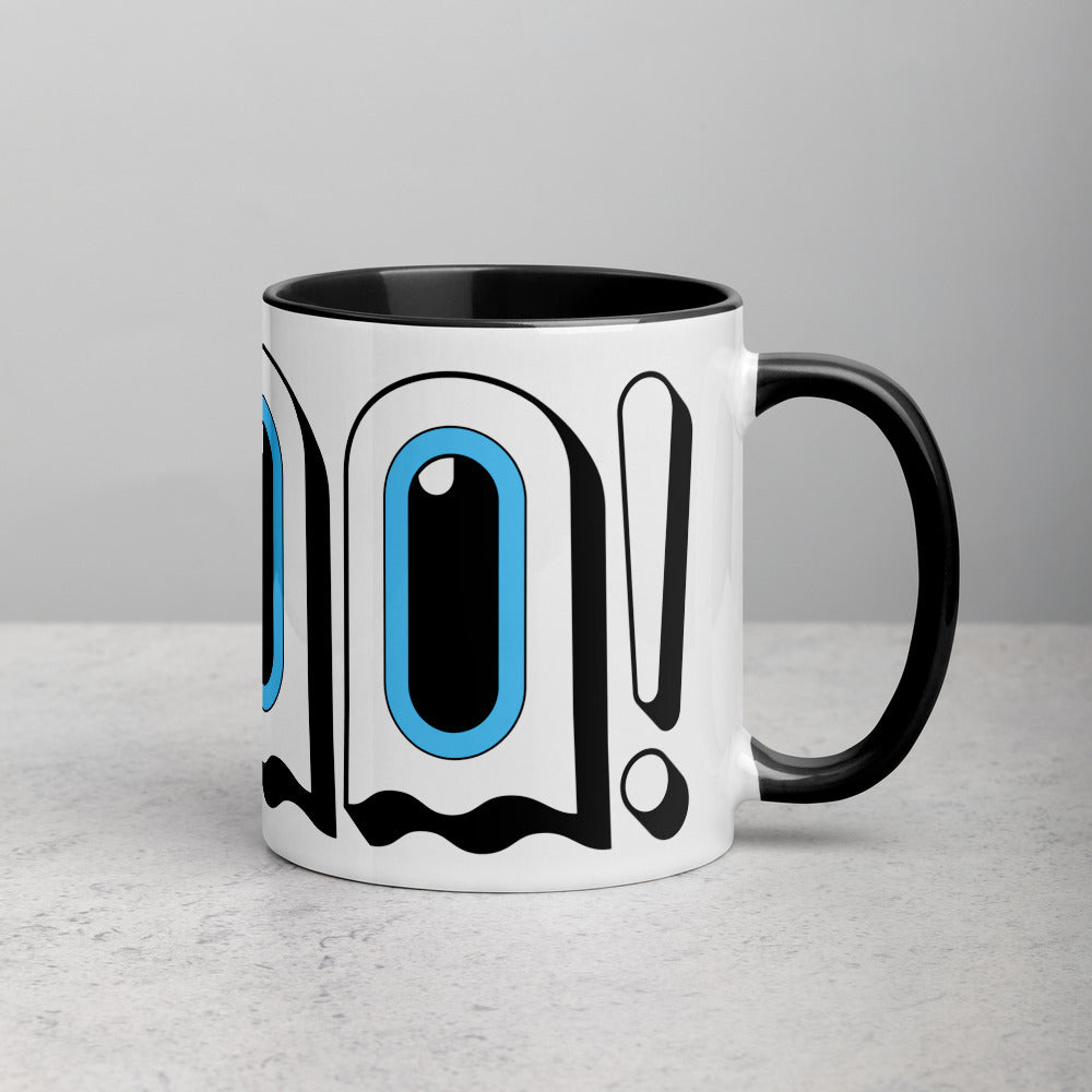 Booo! Ghostly Typography Mug