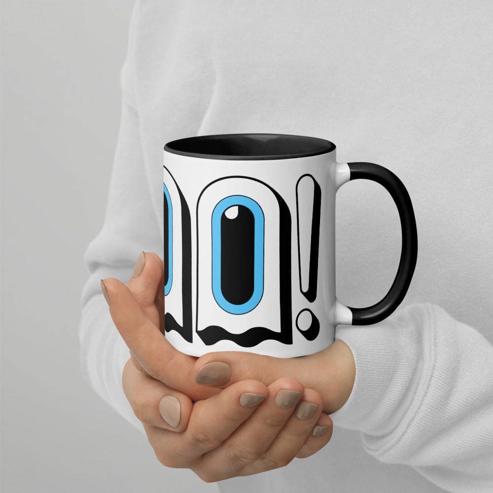 Booo! Ghostly Typography Mug